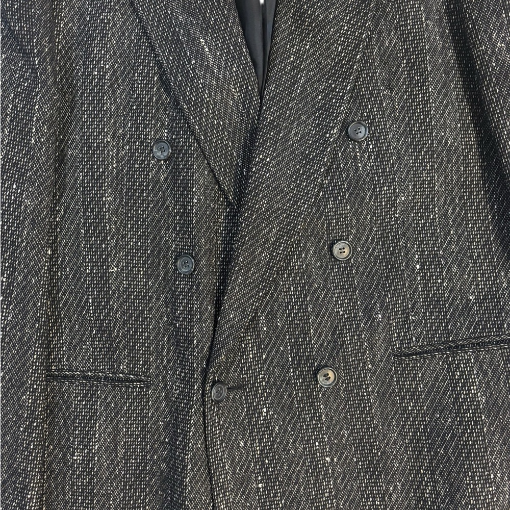Antonio Parilla Men’s Northern Mariana Black/White Sport Coat Blazer -44L - Picture 4 of 8
